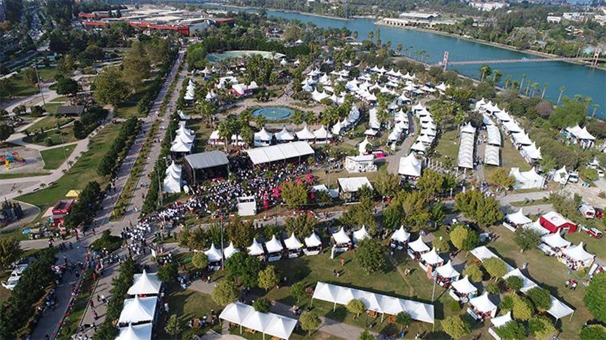 Adana Lezzet Festivali festival alanı